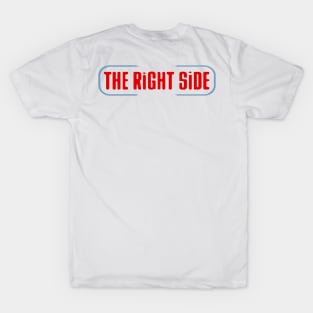 Right Side Front and Back Logo T-Shirt